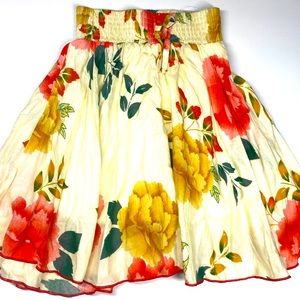 Pretty floral skirt for toddler.Lightweight &flowy